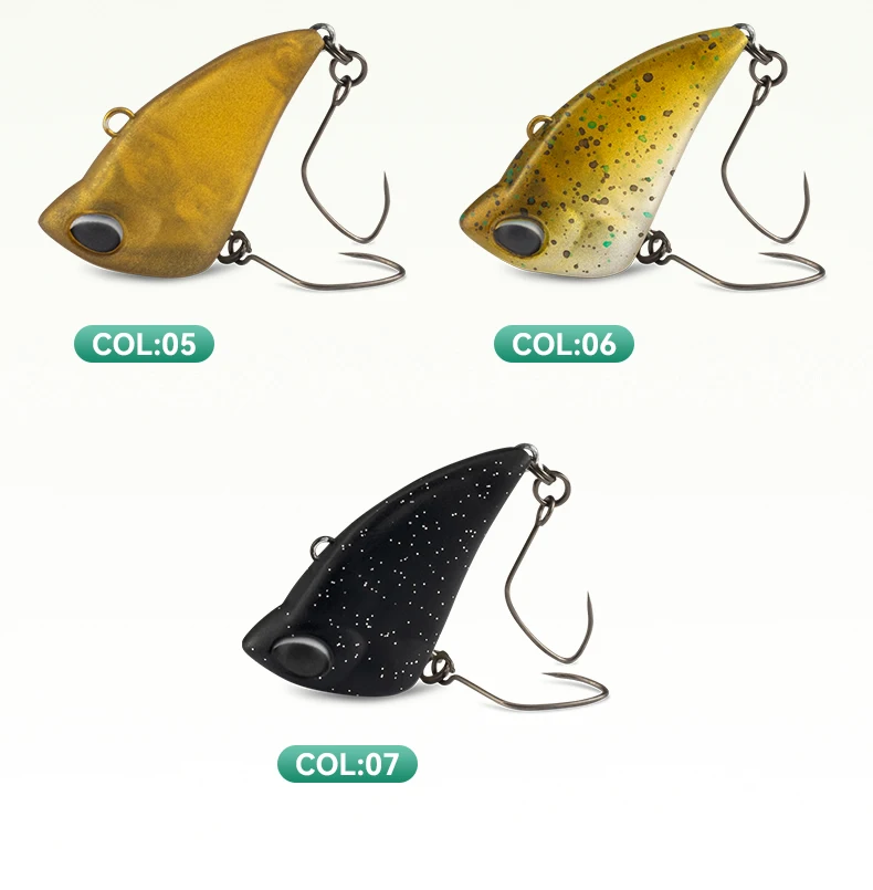 Kingdom Micro Expert Sinking Vibe Lure 2,6 g 3,5 g künstlicher harter Köder, lippenlos, schnelle Vibration, harte Wobbler zum Barschangeln – Detail 15