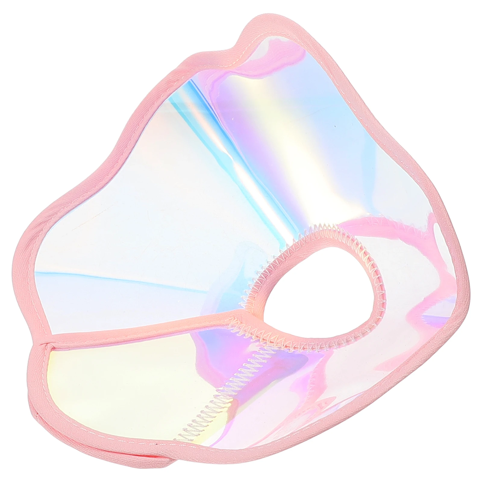 

Pet Recovery Cones Cat Cone Collar Adjustable Pink Edge S Size Waterproof Dirt Resistant Color Neck Circle Elizabethan