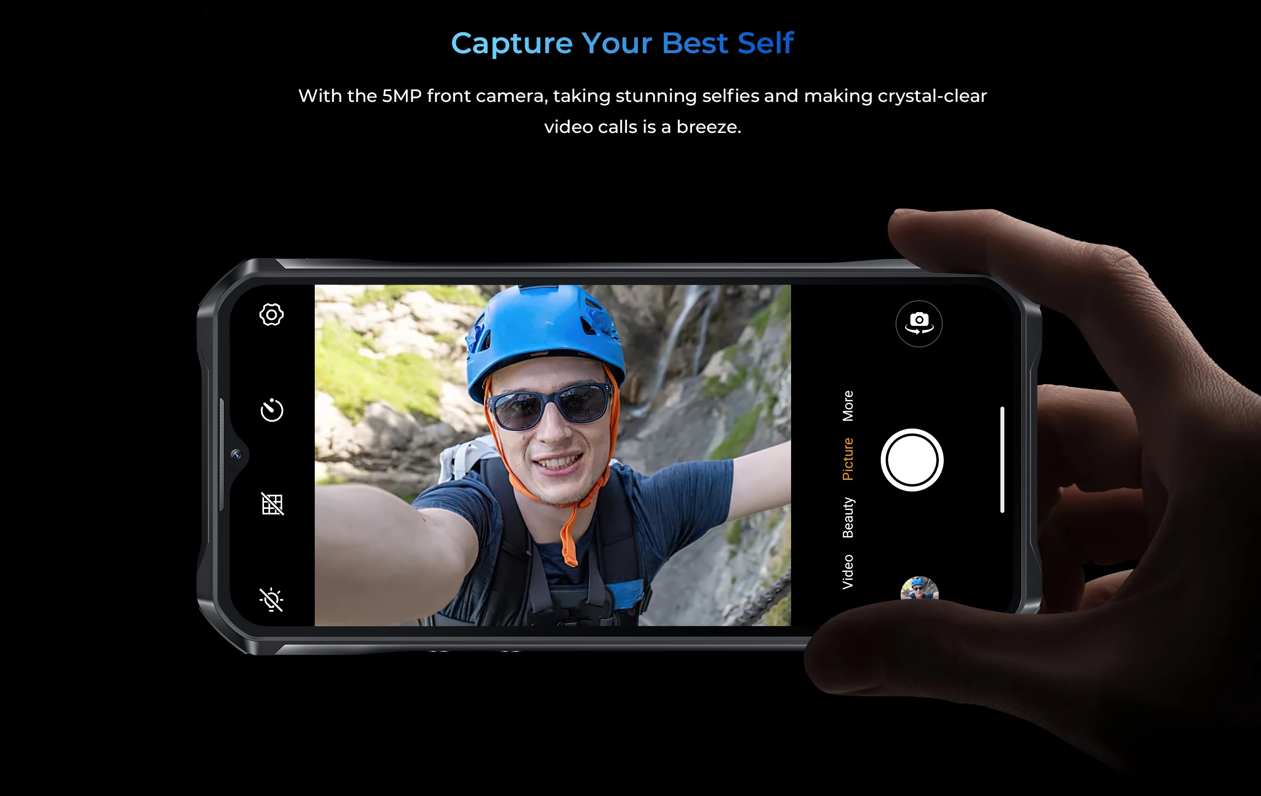 Oukitel WP36 Pro Rugged Smartphone 6.52' HD 60Hz 10600 MAh 6GB+256GB Mobile Phone Android 14 13MP+5MP NFC Cell Phone