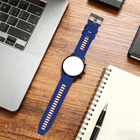 24mm Silicone WatchBand Stylish Accessories For Zeblaze Watch Ares 3/Vibe 3S HD/Vibe 6/Vibe 3 GPS Pro/Neo 2 Soft Sports Bracelet