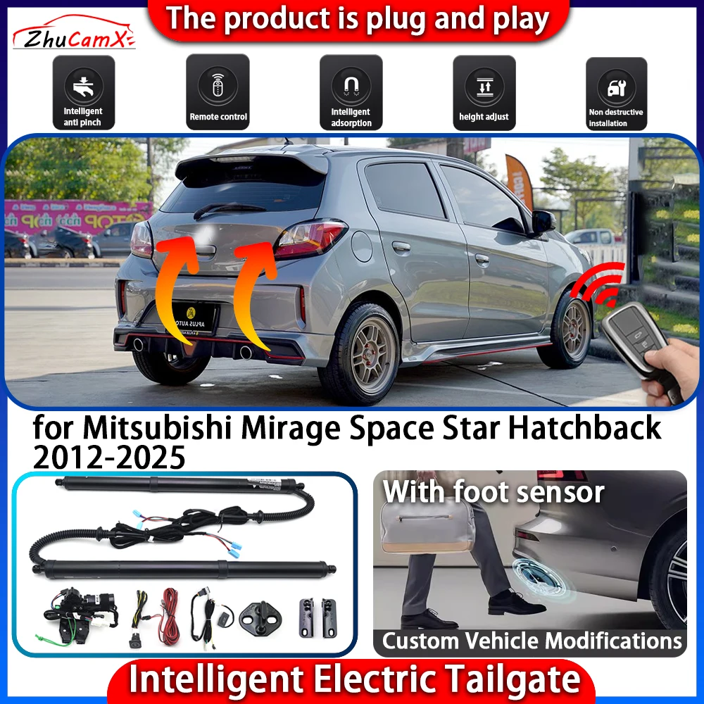 

Smart Powered Tailgate System for Mitsubishi Mirage Space Star Hatchback 2012-2025 Automatic Intelligent Trunk Lift Control Kit