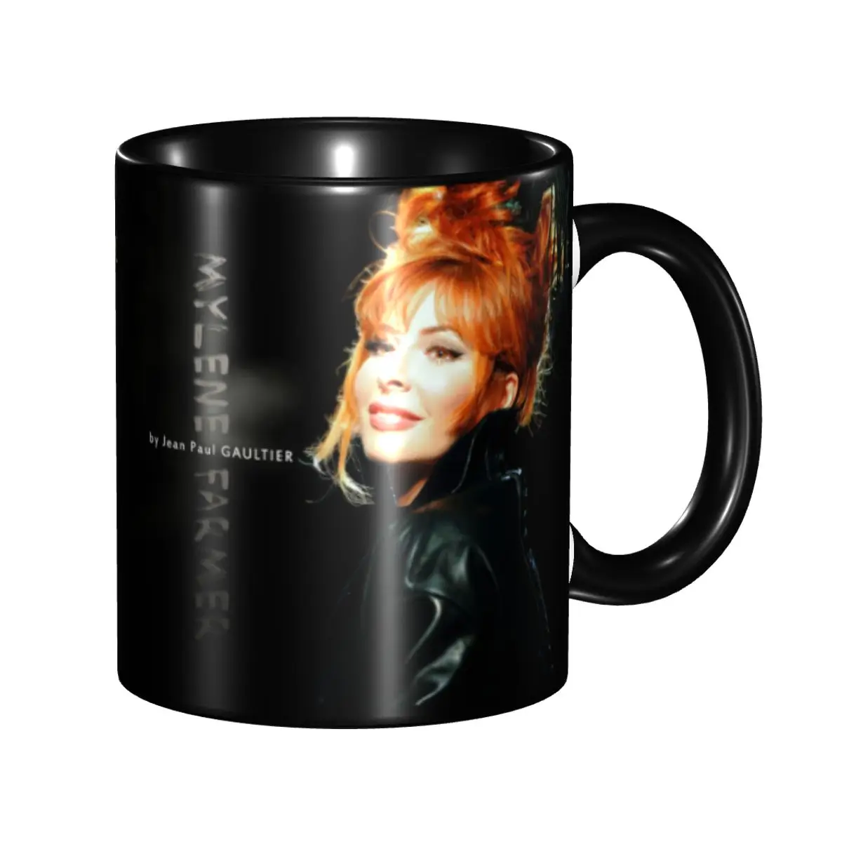 

Personalized Mylene Farmer Coffee Mugs DIY Ceramic Milk Tea Cups