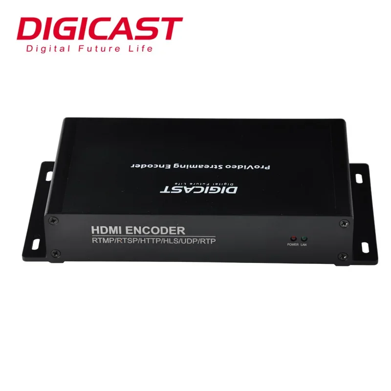 DMB-8904A-EC Classic Streaming 4*HD MI Video to IP Converter RTMP HLS NDI H.265 Encoder factory