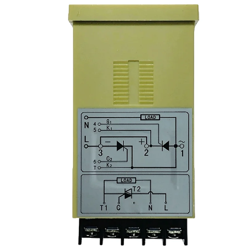 Dual Channel Thyristor Voltage Regulator For Bottle Blowing Machine Single Dual Way SCR Voltage Controller