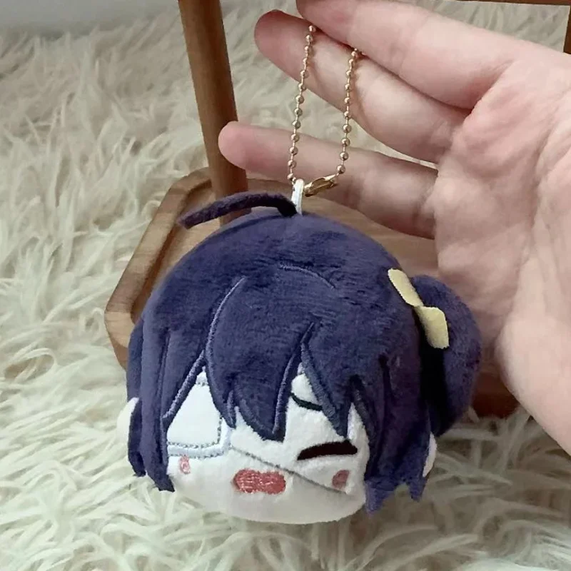 Japan Anime Girls Takanashi Rikka Kawaii Cosplay Soft Cotton Dango Doll Pendant Keychain Cartoon Mini Dolls Toy Figures Gift