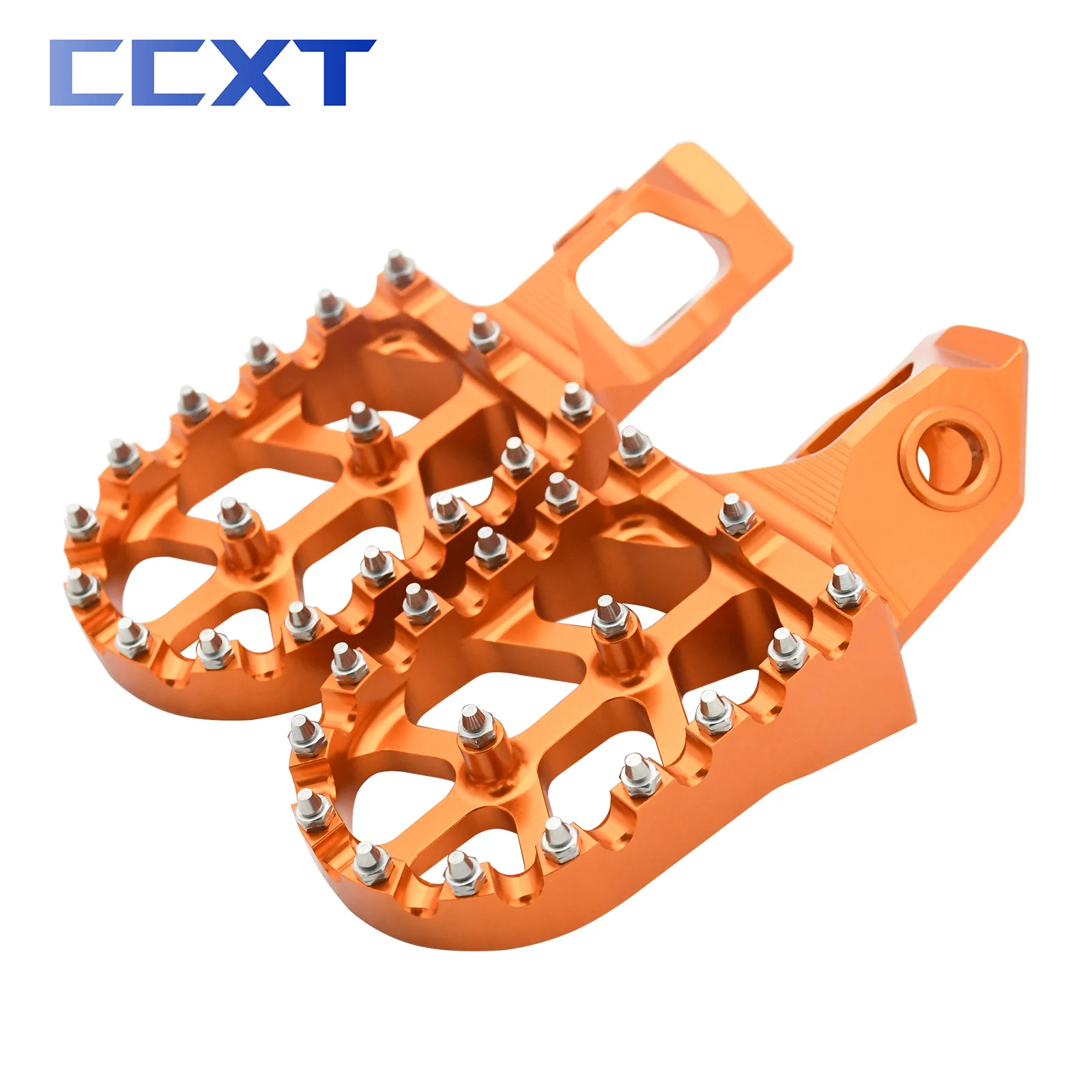 For KTM XC XCF XCW EXC EXCF SX SXF 150-500 2023-2024 Motorcycle CNC Foot Pegs Footrest Footpeg For GasGas EX EXF MC MCF EC ECF