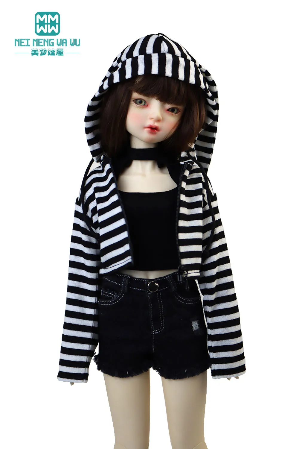 1/6 1/4 BJD doll clothes DD SD toy ball joint doll accessories fashion coat sweatshirt hoodie girl gift