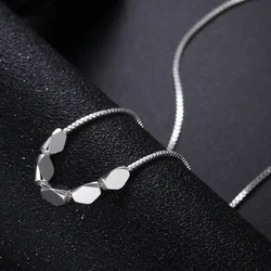 925 wholesale Charms silver color women necklace jewelry lady fashion cute wedding necklace jewelry Christmas gifts LN058