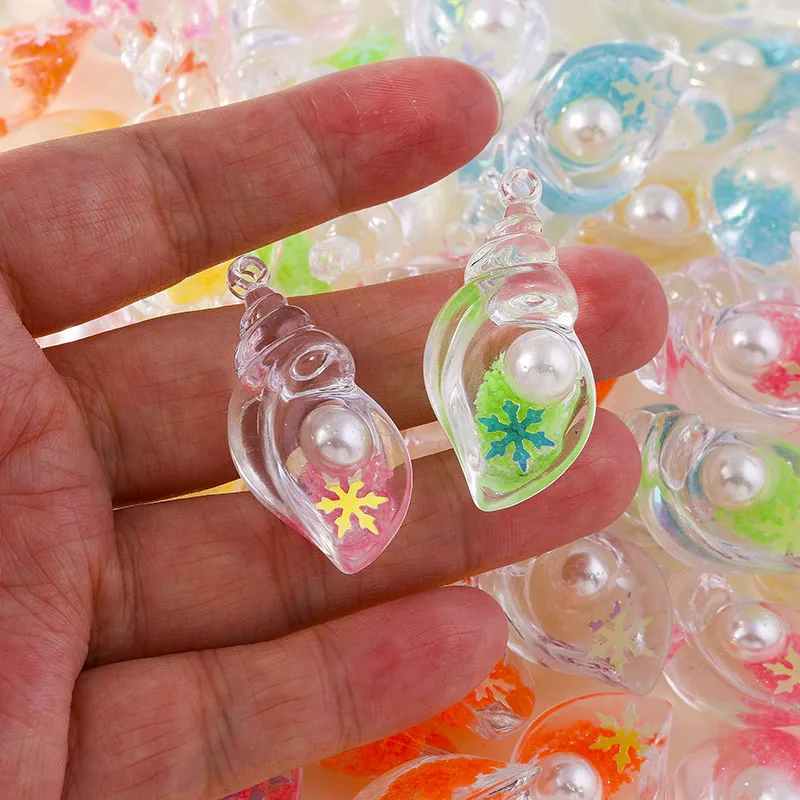 Leslie 5 stücke Harz Sommer Strand Schwimm ring Ohrring Charms DIY Ergebnisse Schlüssel bund Halskette Anhänger Schmuck Herstellung Zubehör – Detail 20