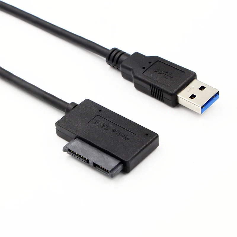 

SATA To USB Cable SATA 7+6PIN 13Pin Adapter Converter for Laptop Optical Drive CD/DVD ROM Slimline Drive USB To Sata Adapter