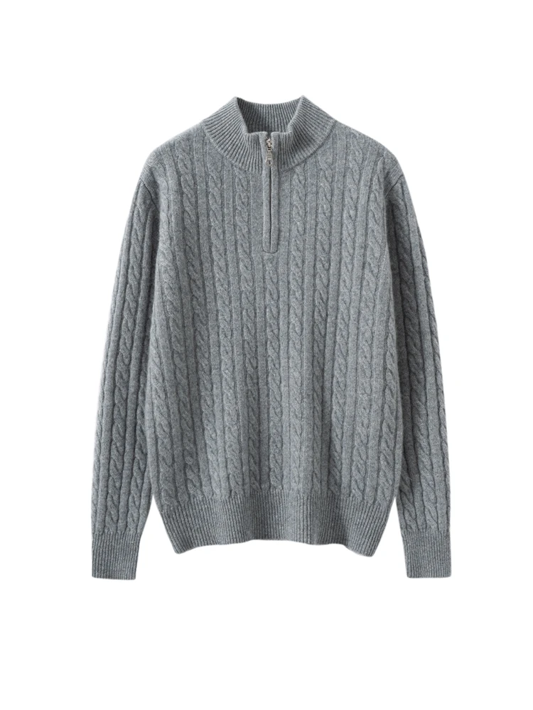 

Light Luxury Autumn Winter Women Sweater Elegant Lady 100% Cashmere Knitted Pullover New Fashion Female Long Sleeve Clothing Top