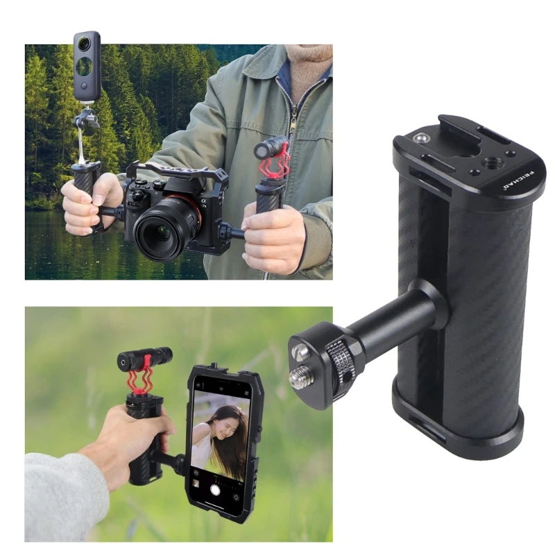 Aluminum Handle Grip Designed for Digital Camera,and Other Small Cameras Drop Shipping