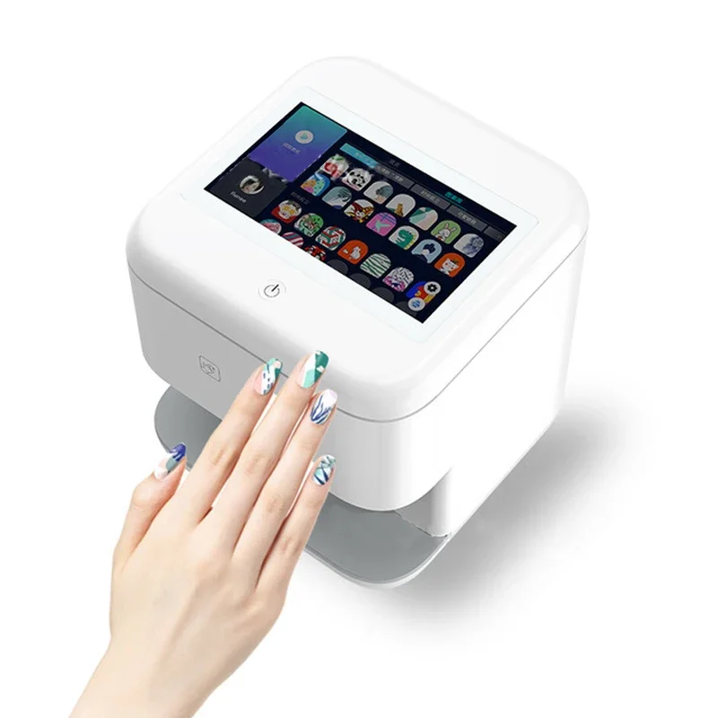 Hot Sale 3d Printing Portable Automatic Nail Printer Manicure Pedicure Art Tool Professional Nail Salon Supplies For Beauty Nail