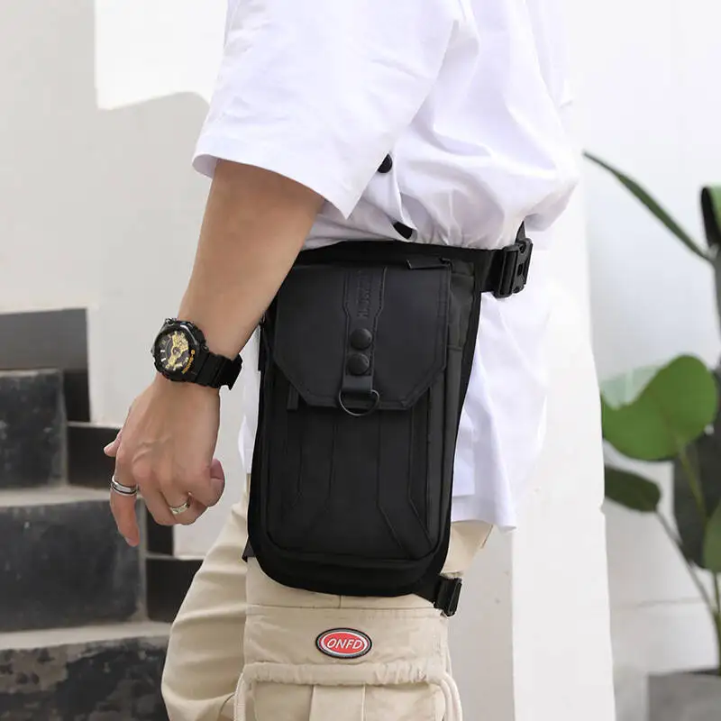 Outdoor Travel Waist Bag Man Women Trendy Sports Slim Waist Bag Cycling Tactic High Quality Multi Functional Unisex Shoulder Bag