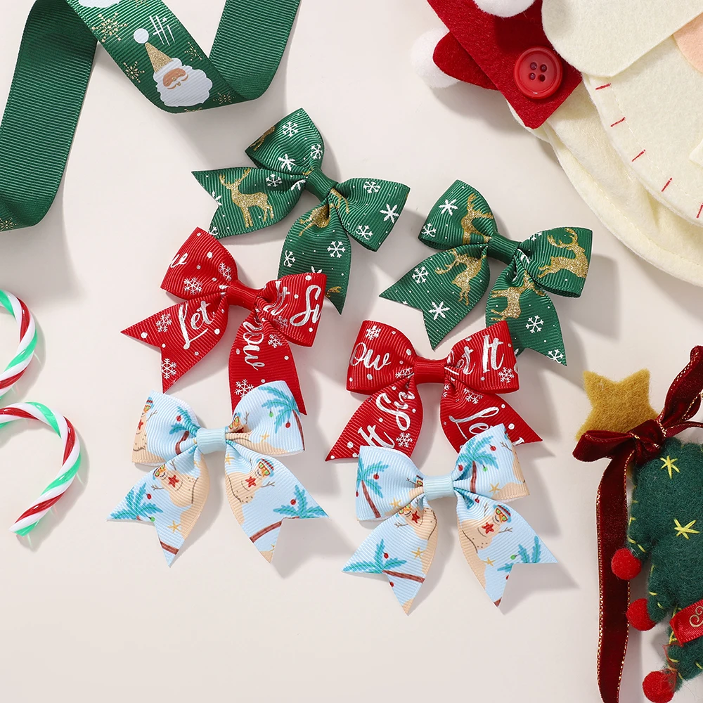 6/10 個クリスマス応援トナカイヘアクリップキッズパーティーかぶと
