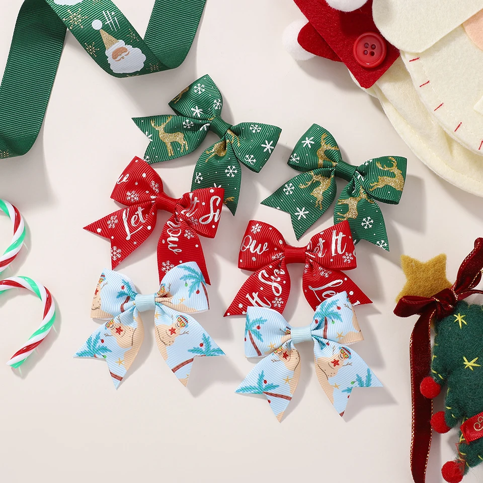 6/10 個クリスマス応援トナカイヘアクリップキッズパーティーかぶと