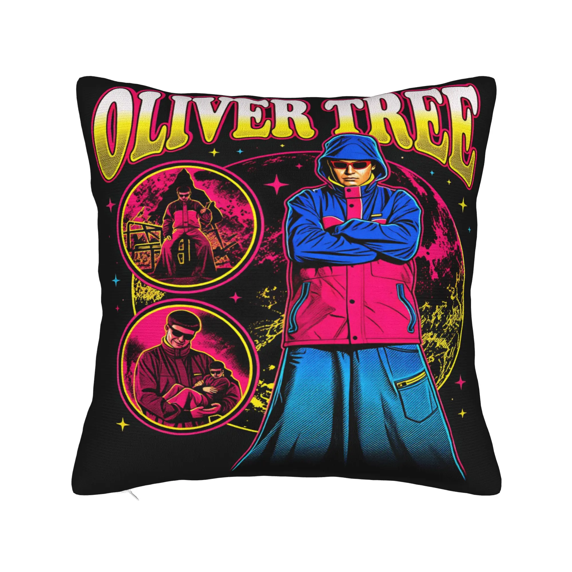 In loving memory OT Oliver Tree Rest In Peace 1993 to 2026 Memorial Pillowcases  Fashion Pillow Case For Sofa Home Pillow Cover