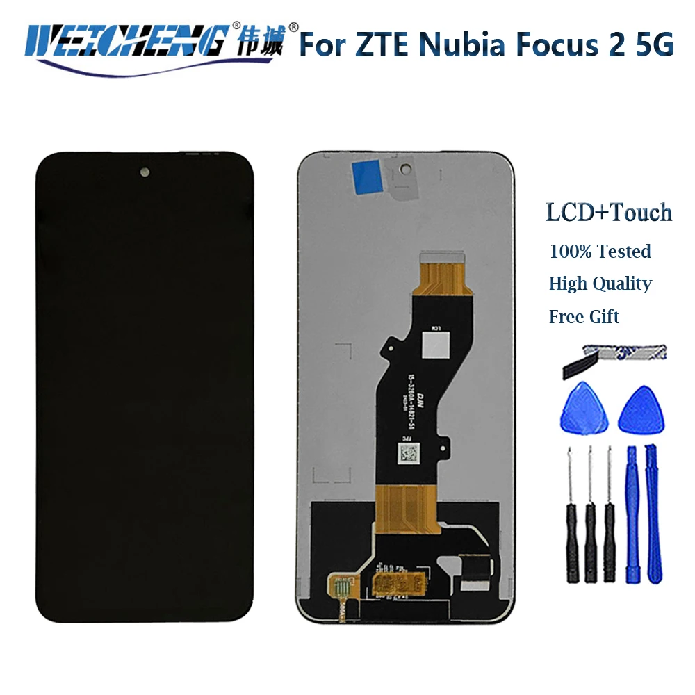 6.7' Original For ZTE Nubia Focus 2 5G LCD Z2462N Display Touch Screen Digitizer Assembly For ZTE Focus2 5G LCD Replacement