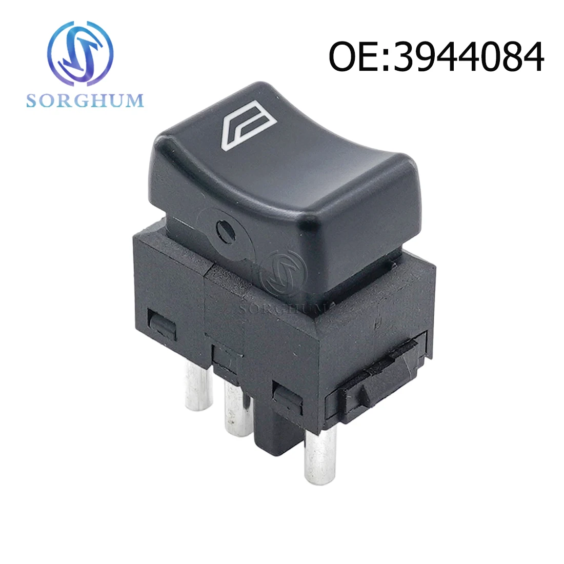 Sorghum Free Shipping Black Window Switch Panel Switches Button Unit For Volvo Truck 3944084 1362546 4 Pins Car Accessories.