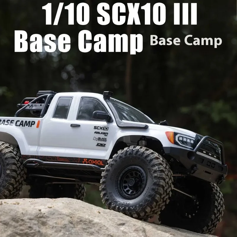 Axial Scx10 Iii Base Camp 1/10 Four-Wheel Drive Remote Control Electric Model Off-Road Climbing Vehicle 35t 540 Brushed Motor