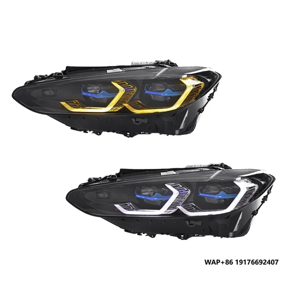 

For ‘BMW 4Series G22 G23 G80 G82 M3 M4 ‘Laser Headlight Upgrade 12V New ’Laser Yellow White DRL Front Lights Modified Lamp