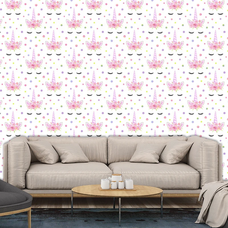 Vinyl Home Decor Self Adhesive Wallpapers Cartoon Crown Bedroom Living Room Kids' Room Furniture Makeover Wall Decor Stickers