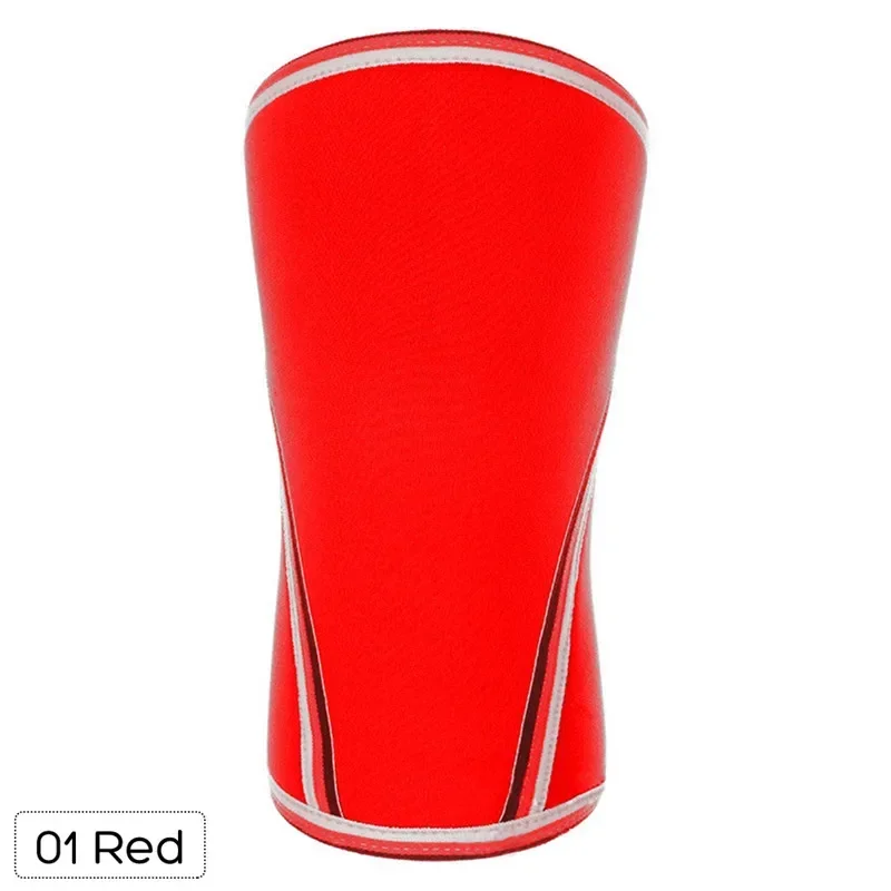 Knee Sleeves Support & Compression for Weightlifting, Powerlifting & CrossFit - 7mm Neoprene Sleeve