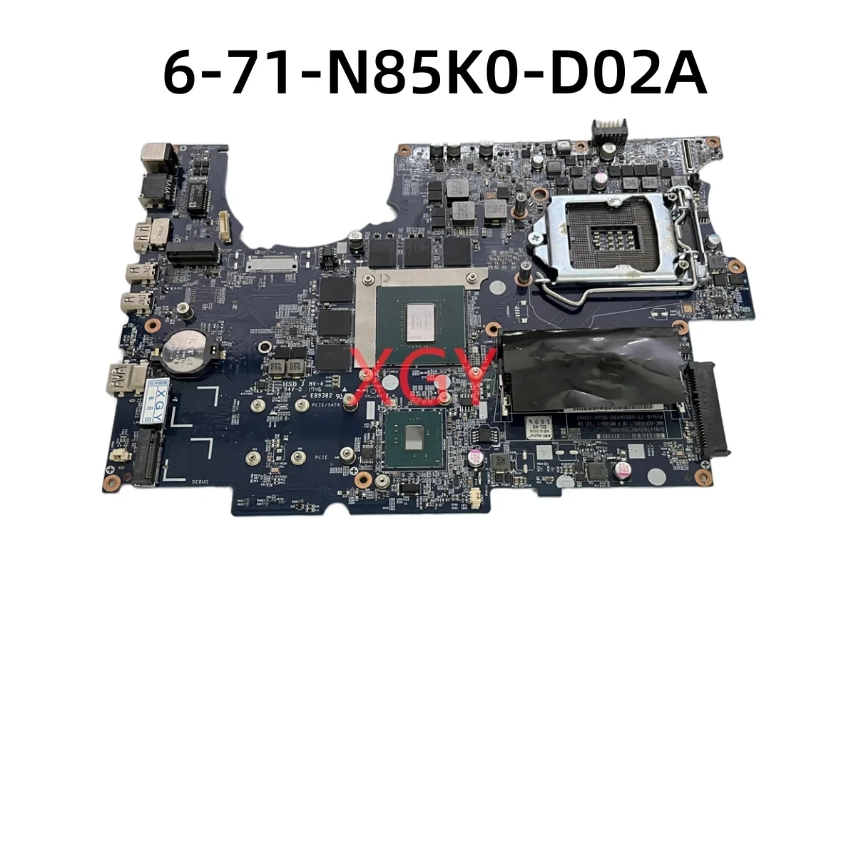 

Original ZX7-CP5G N850KP N850K N850 Notebook Motherboard 6-71-N85K0-D02A 6-77-N850KP60-D02A N17E-G1-A1 GTX1060M 100% Test OK