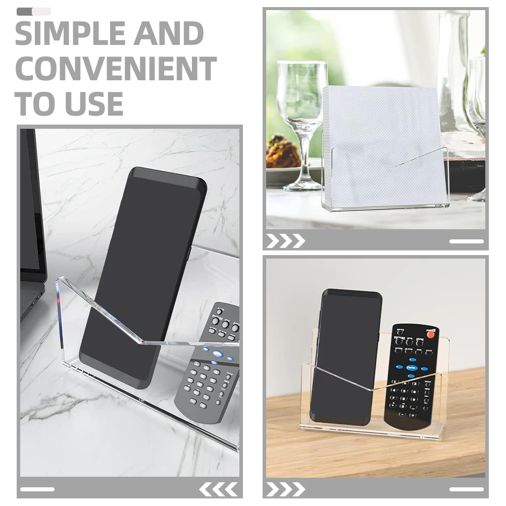 Mail ganizer Rack Acrylic Letter Holder for Table Desktop File Sorter Postcard Display Envelope Storage Office School Mailbox