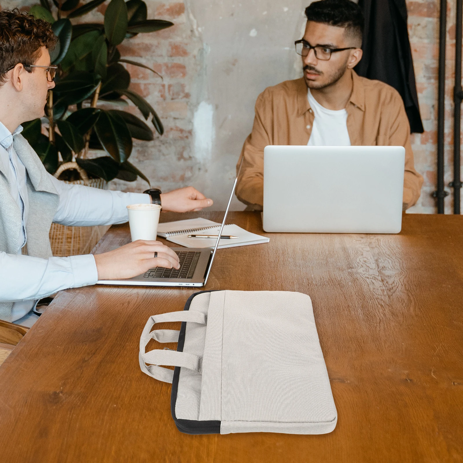 

Inch Inner Fleece Lined Case Sleeve 13In Computers Protective Bag Travel Business Use Resistant Tote Bag For Men