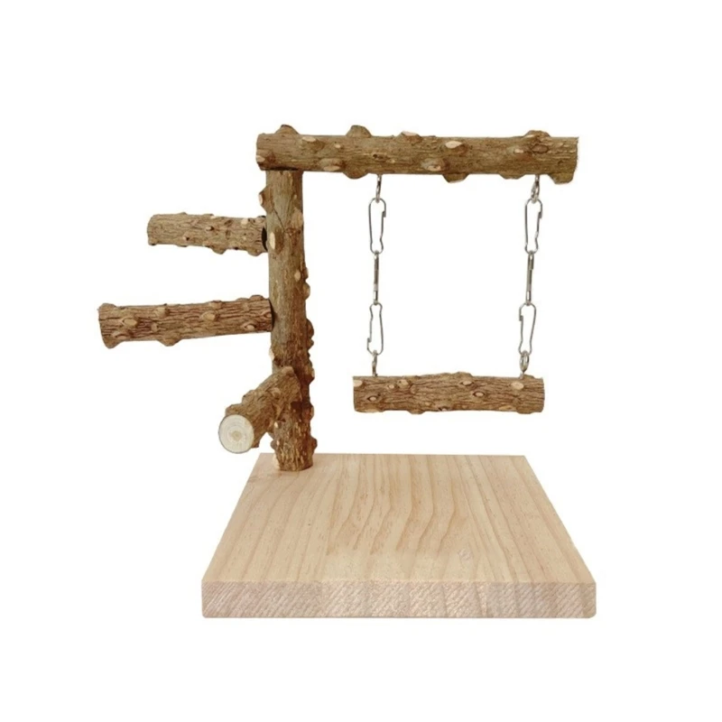 

Bird Grinding Ladder Bird Perch Stand Swing Parrots Grinding Scratchers Cage Toy Grinding Scratchers Perch