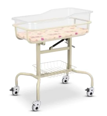 Medical Equipment Children Hospital Beds With Mattress Steel Baby Hospital Bed For Patient