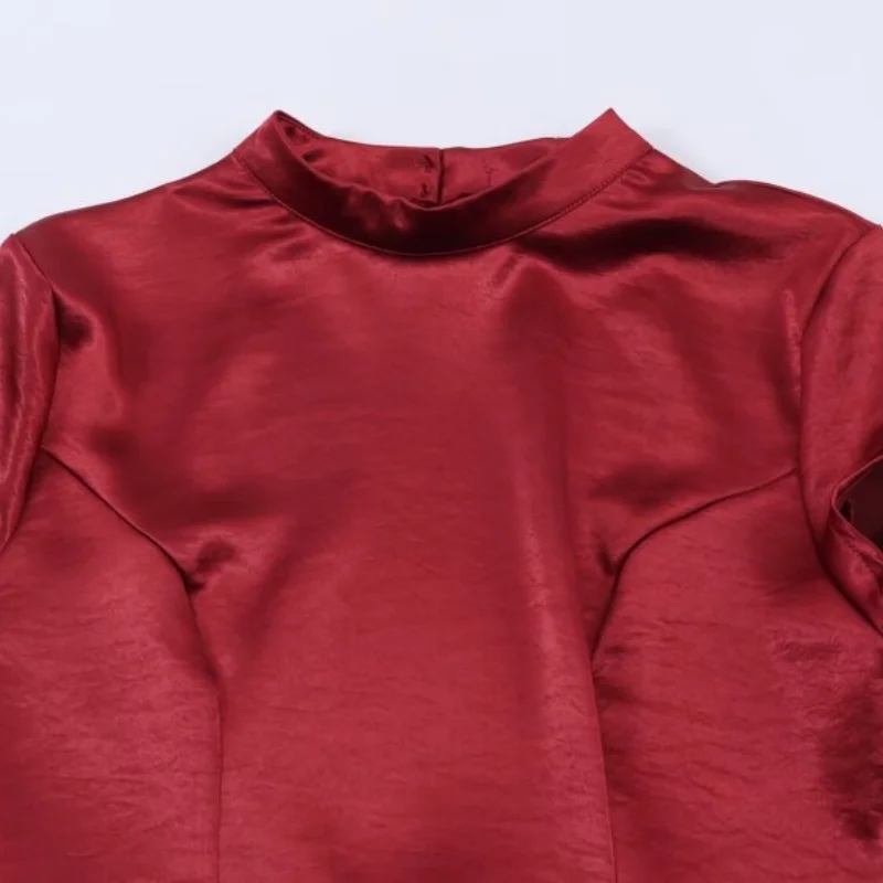 Women Red Party Dresses Retro Sleeveless Backless Mini Dress Elegant Wedding Guest Evening Banquet Birthday Outfit