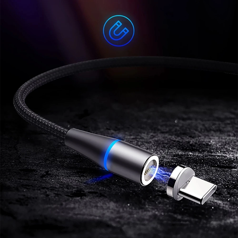 5A كابل مغناطيسي سوبر سريع شحن كابل البيانات لهواوي P30 P20 P10 ماتي 20Pro شاحن المغناطيس نوع C USB كابل الهاتف أندرويد