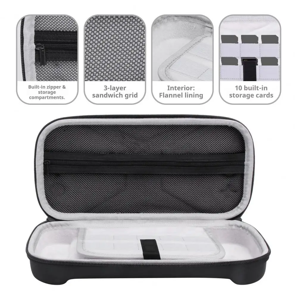 حقيبة حمل وحدة التحكم في الألعاب حقيبة تخزين وحدة التحكم التبديل 2 المحمولة إيفا هارد شل لعبة وحدة التحكم حقيبة واقية للعبة للاعبين #1