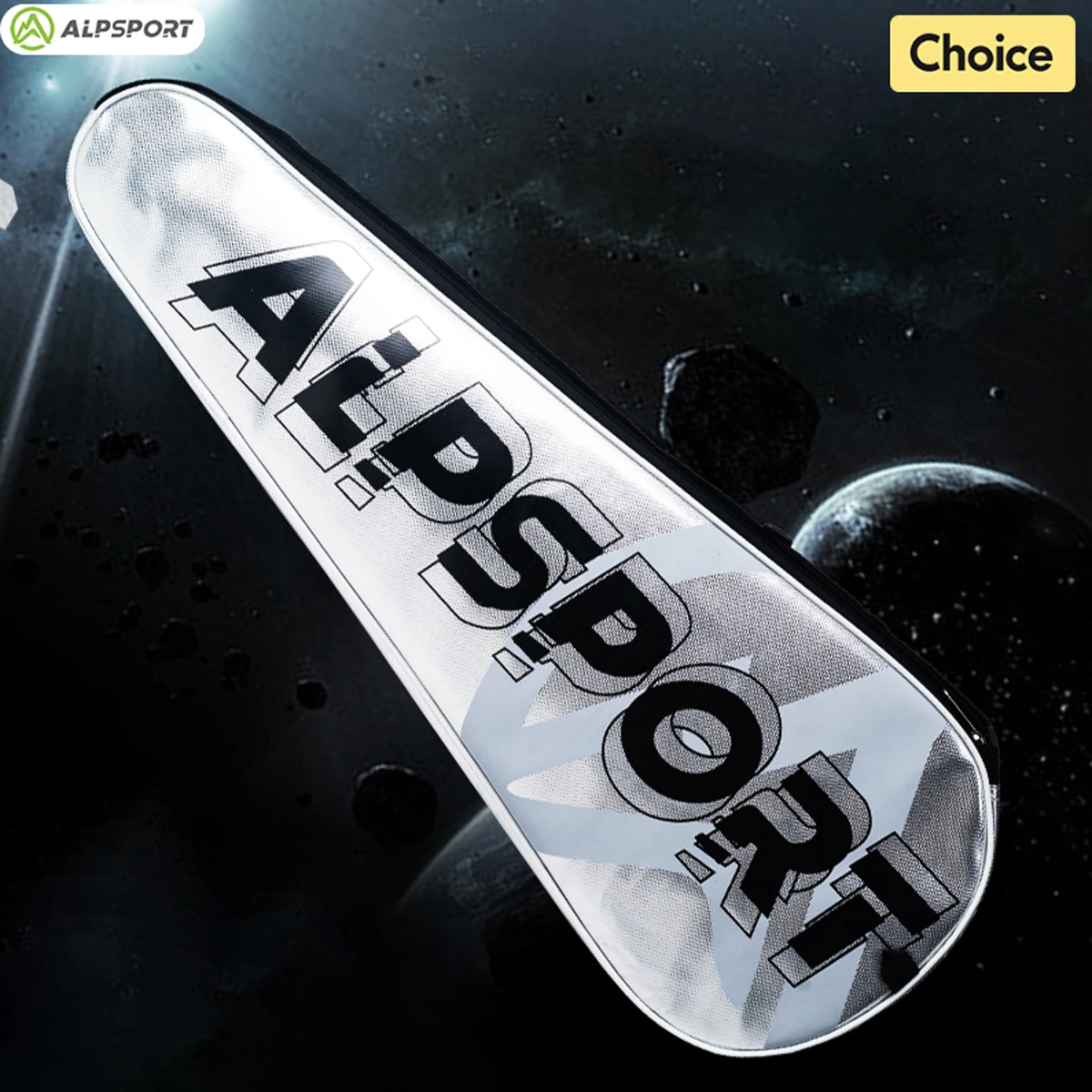 Alpsport Badminton bag PVC material Single layer Universal Strap Corrosion resistant and durable Suitable for students