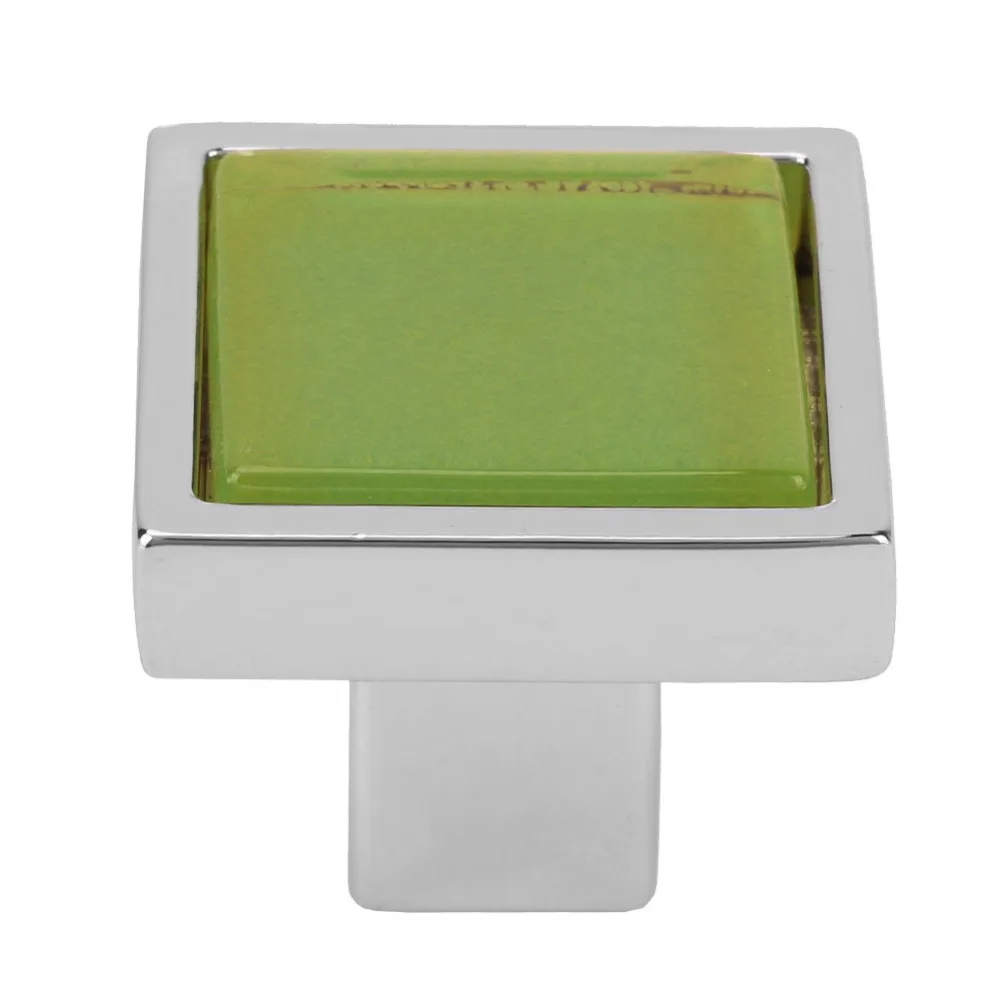 

2pcs Crystal Pull Handle Square Shape Drawer Pull Zinc Alloy Crystal Glass Cabinet Knob Cabinet Handle Kitchen Cabinet