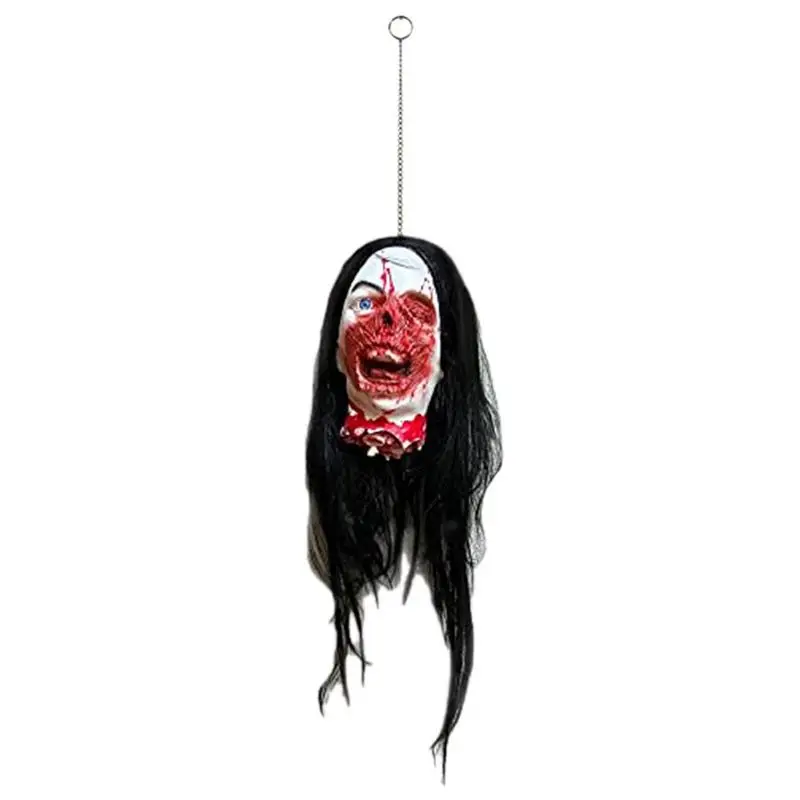 Halloween Severed Head Scary Halloween Prop Latex Severed Head Soft Breathable Party Supplies Vivid Design For Christmas