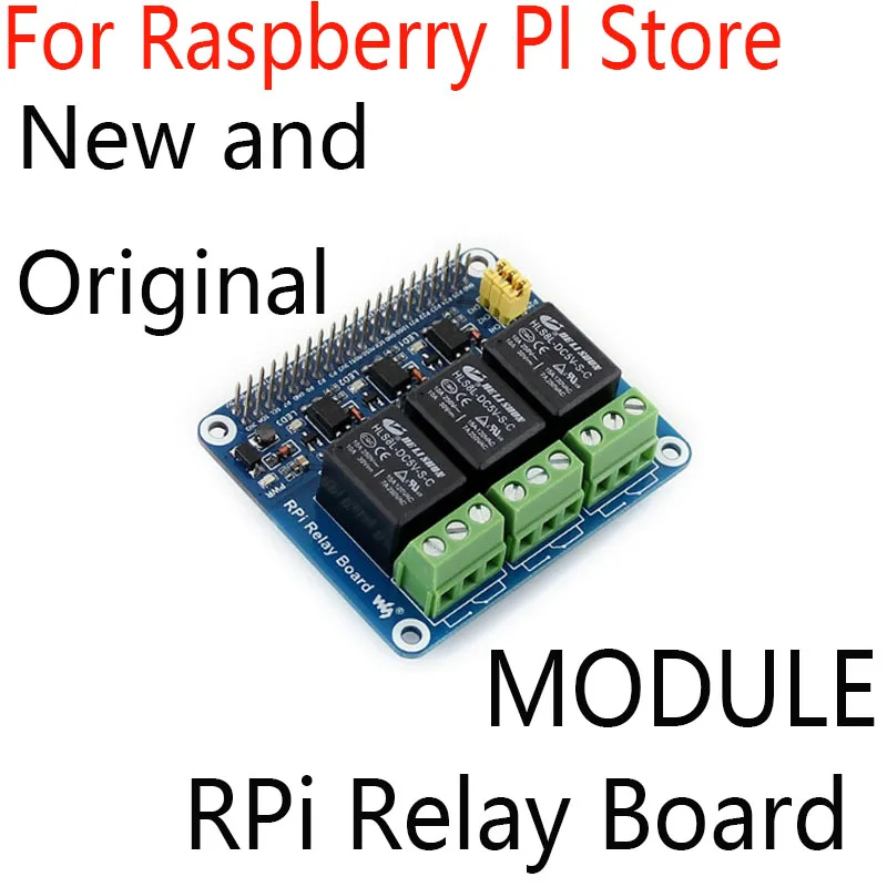 Triac HAT for Raspberry Pi Integrated MCU UART / I2C Raspberry Pi Expansion Board Power Relay 8-Ch Relays 2-CH