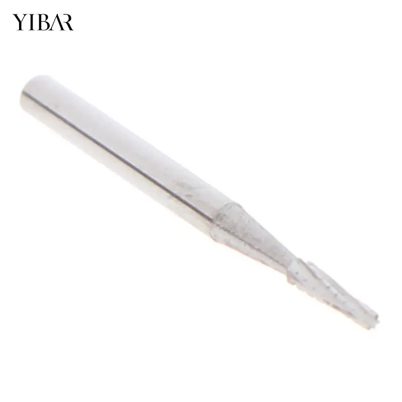 1Pcs Mini Automobile Windshield Repair Tool 1mm Diameter Silver Color DIY Car Glass Tapered Carbide Drill Bit For Auto Glass 