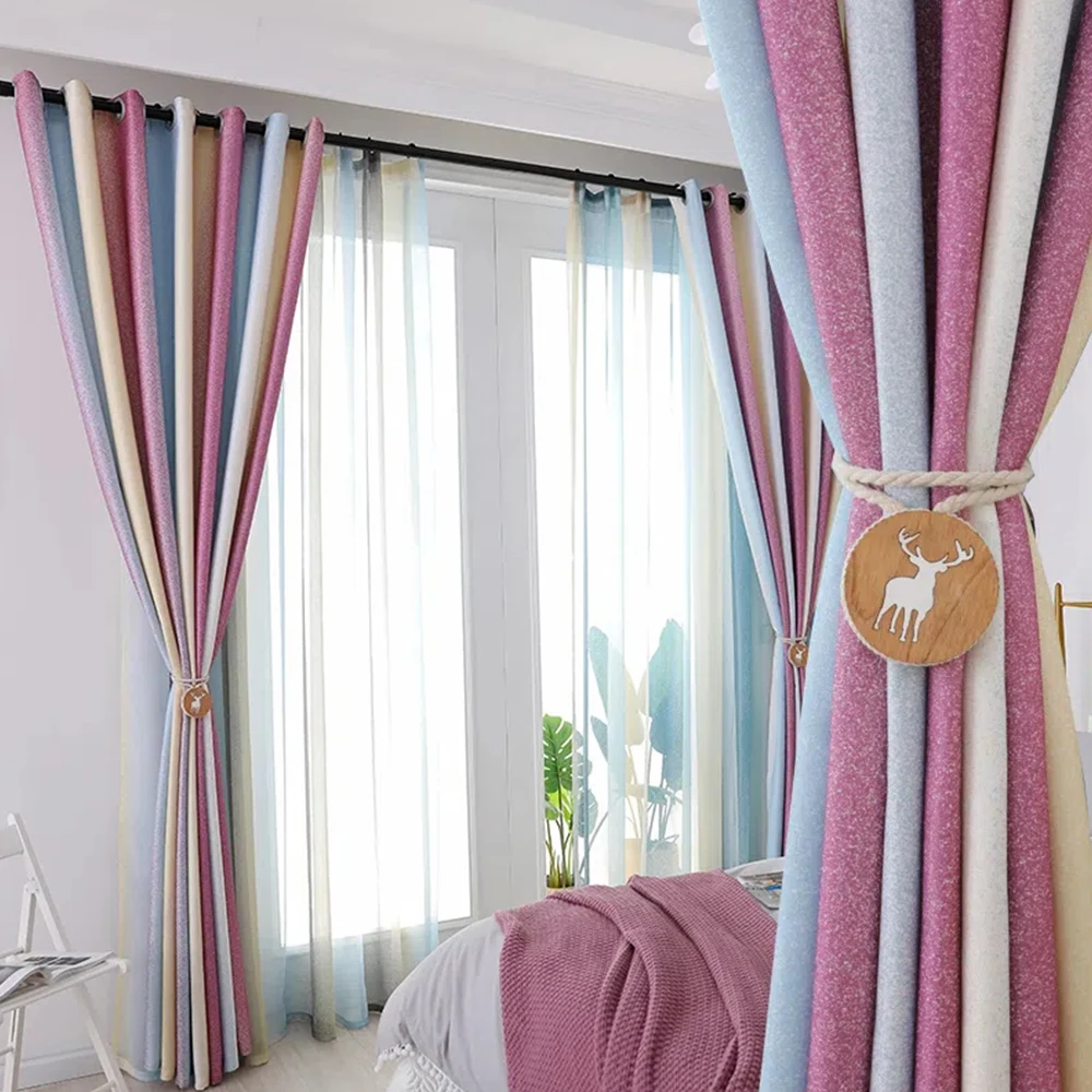 1pc Modern simplicity For bedroom For living room  Printed curtains