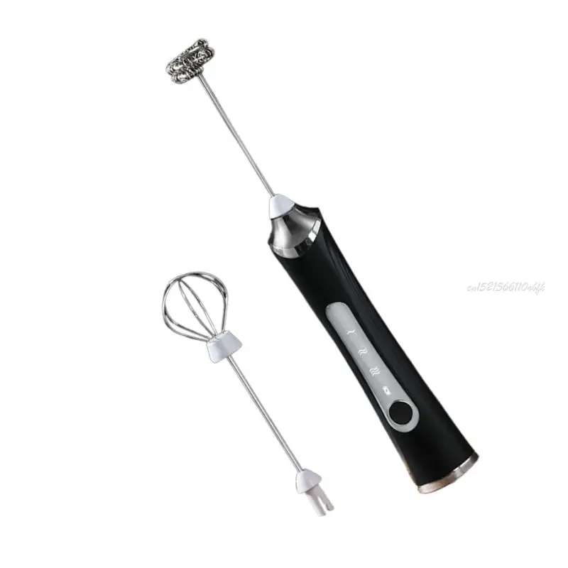 27RB 전기 우유 거품기 충전식 우유 거품 제조기 인체공학적 휴대용 거품기