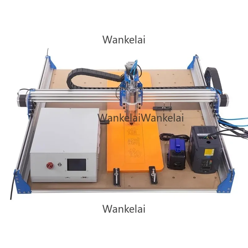 Engraving Machine PCB Acrylic Bakelite Plastic Box Spindle Motor Kit for Aluminum Cutting WEIYE 8080 PRO Mini Engraving Machine