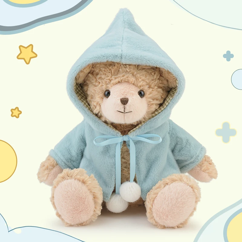 

Классический плюшевый мишка Hugs Baby Mia, мягкая игрушка из полиэфирного волокна, подарок на день рождения для детей, универсальный размер G