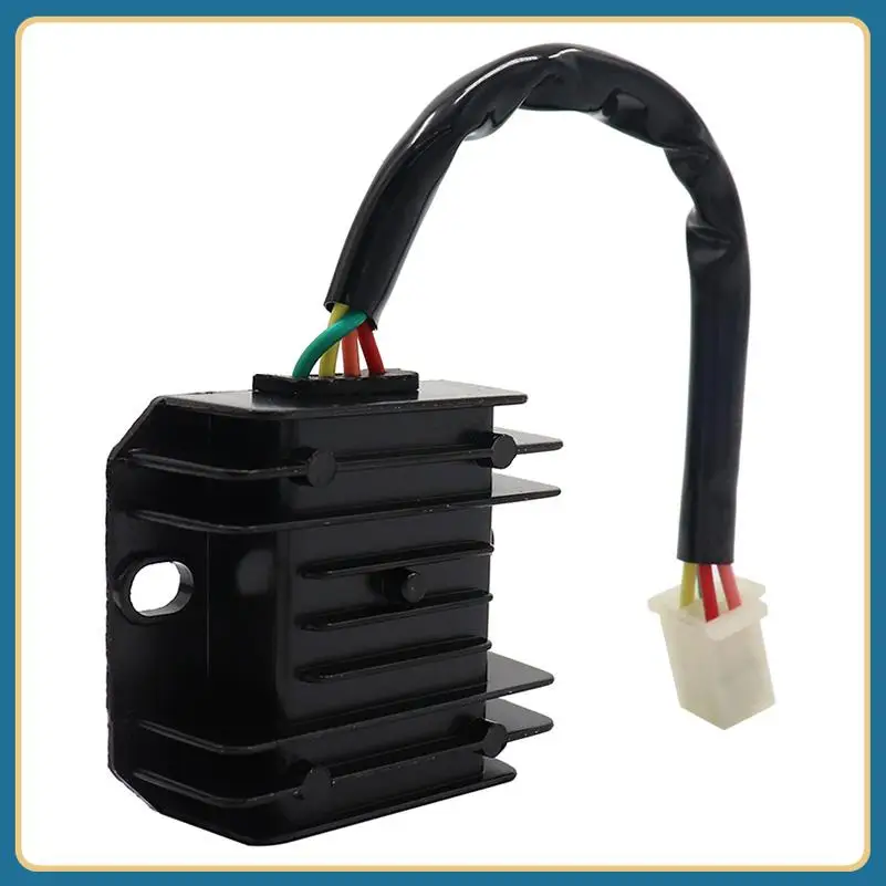 Motorcycle 12V 4 /5Pins Wires Voltage Regulator Rectifier GY6 CG CB 150cc 200cc 250cc ATV Quad Moped Scooter Buggy Motorbike
