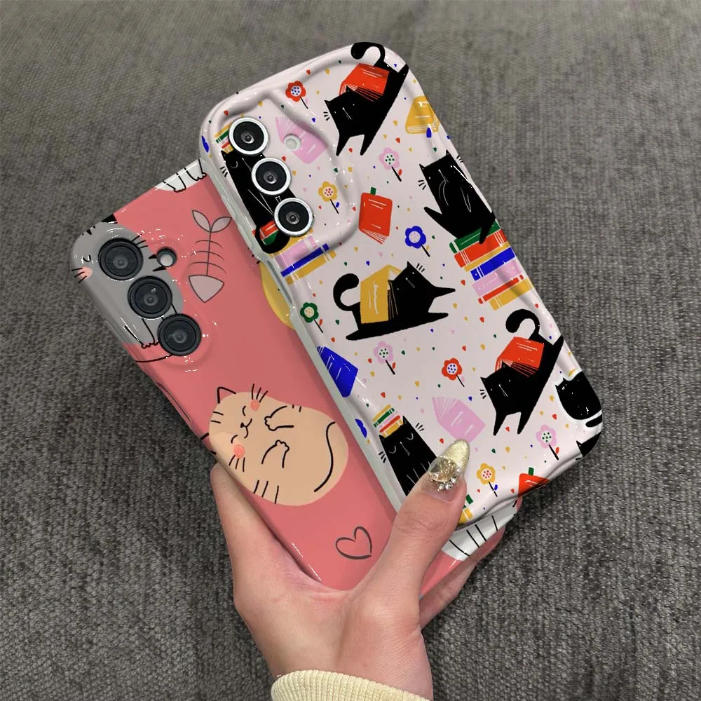 Cartoon Cat Heart F…