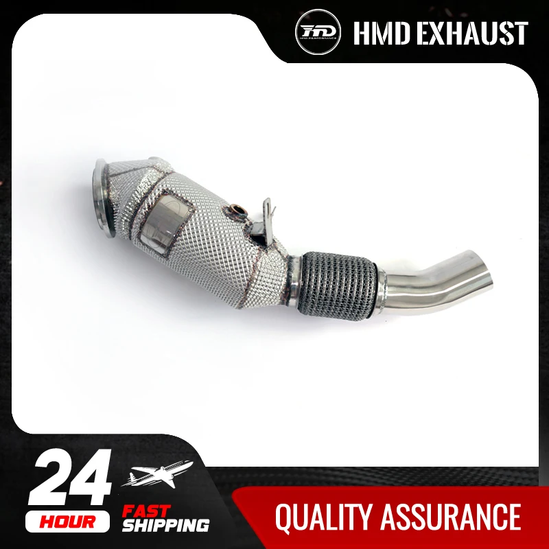 HMD Stainless Steel Exhaust System High Flow Performance Downpipe for BMW X2 20i F39 B38 1.5T Car Accessories