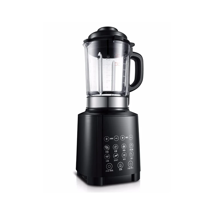 Heavy duty big electric blender in 1.75L glass Jar can be soup maker with 10 different functions