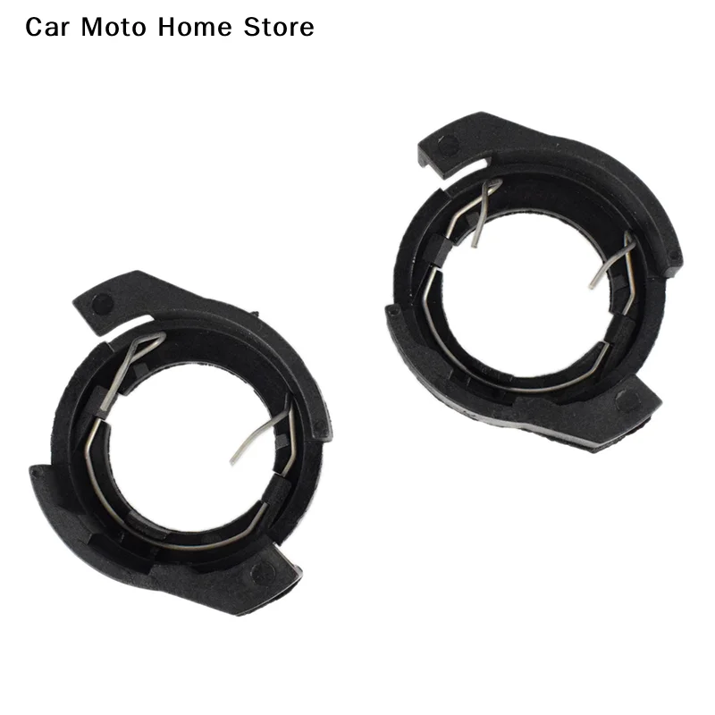 

【DM】2 шт. H7 Автомобильные светодиодные лампы для фар, адаптеры-фиксаторы, держатели-накладки для основания автомобильных фар, автоаксессуары