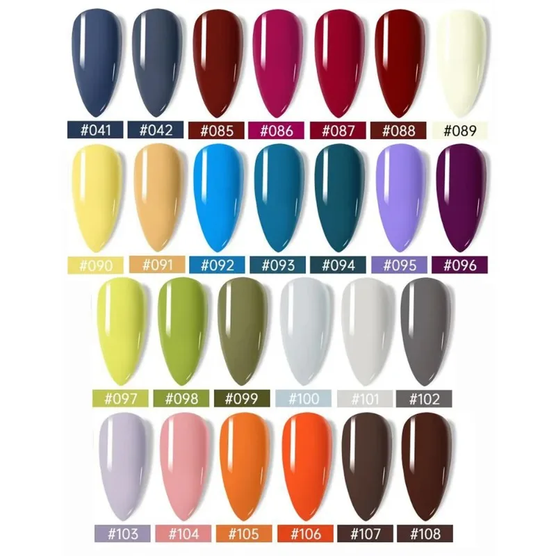 Esmalte de uñas en Gel, 101 colores, 120g, brillo mate colorido, Gel UV, Vernis, Gel semipermanente para manicura, vernizes para remojar, arte de uñas